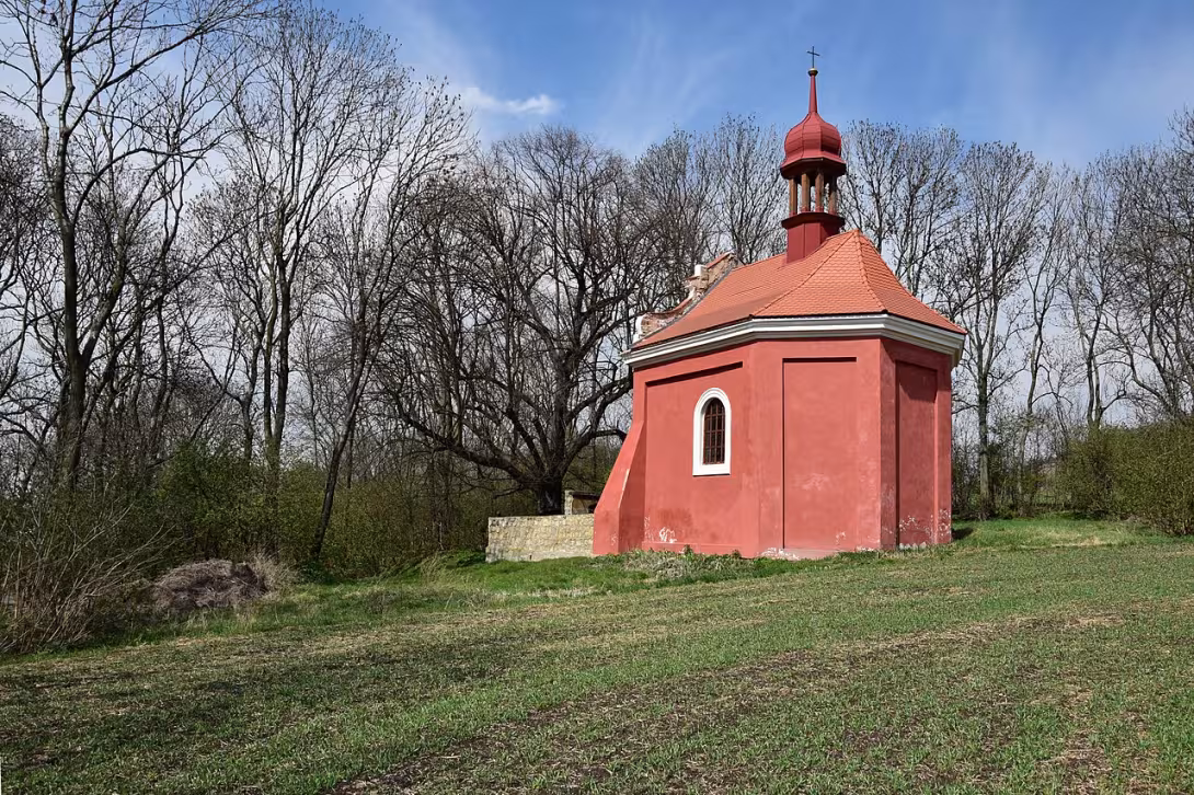 Dnešní pohled – Kaple svatého Víta