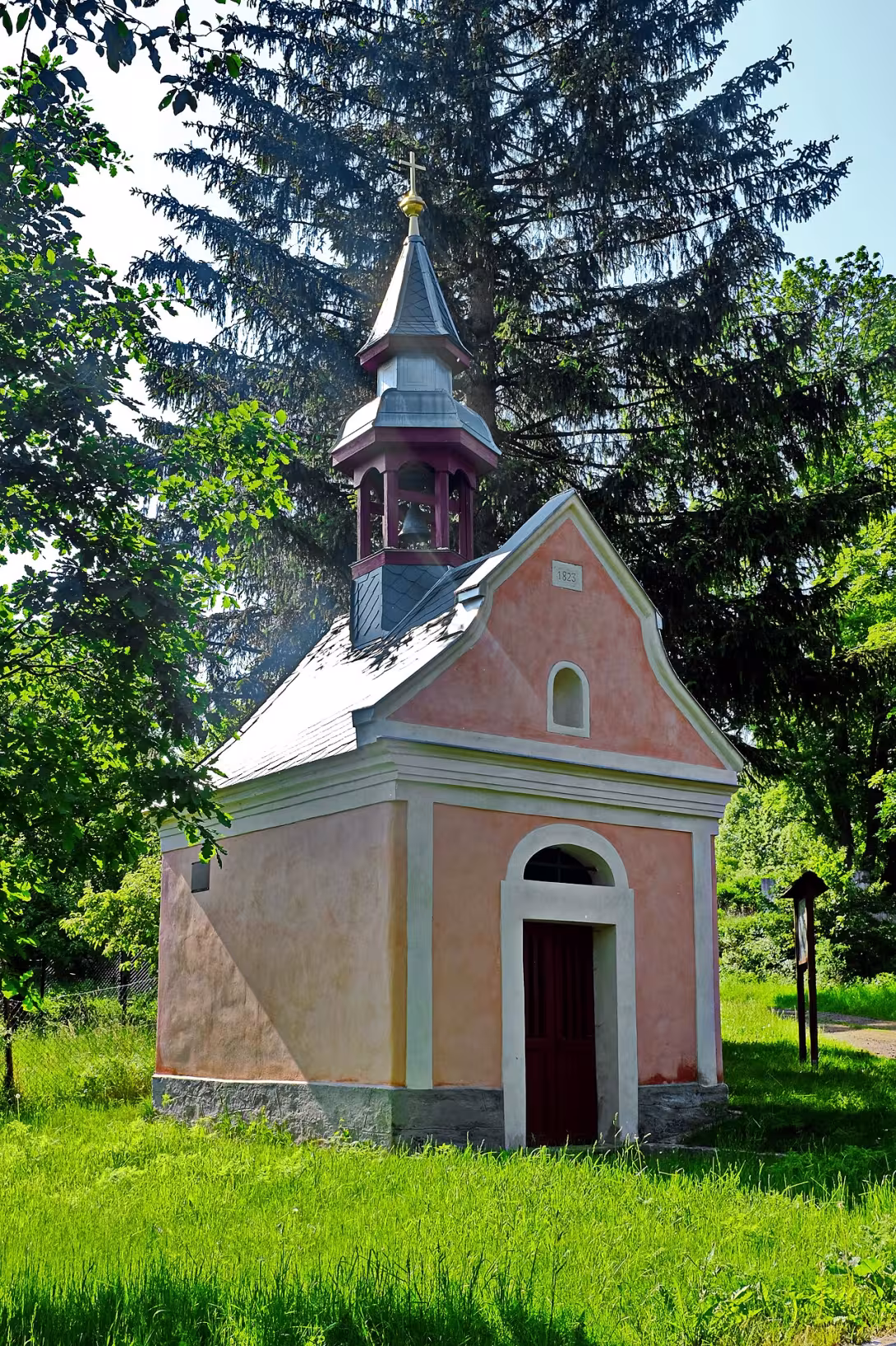 Dnešní pohled – Kaplička (Maroltov)