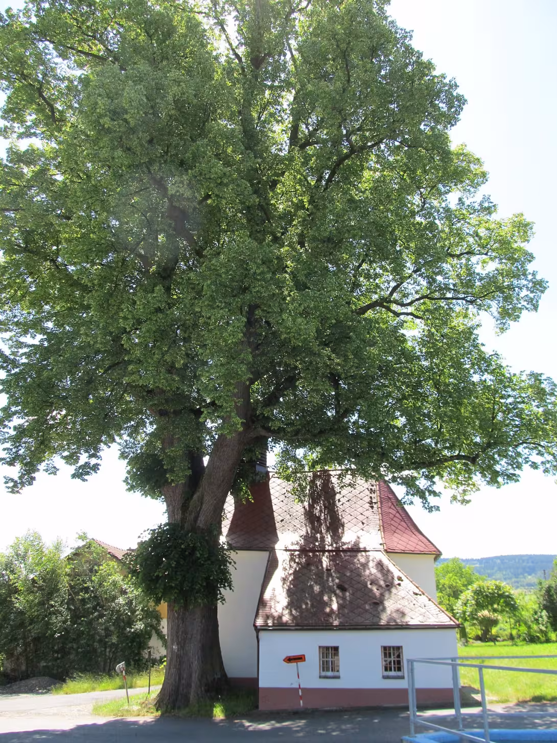 Dnešní pohled – Kaplička Panny Marie