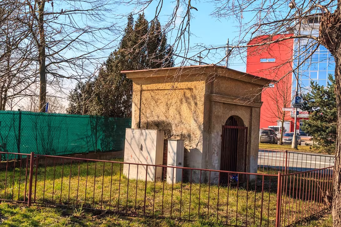 Dnešní pohled – Kaplička sv. Trojice na Bláhovce
