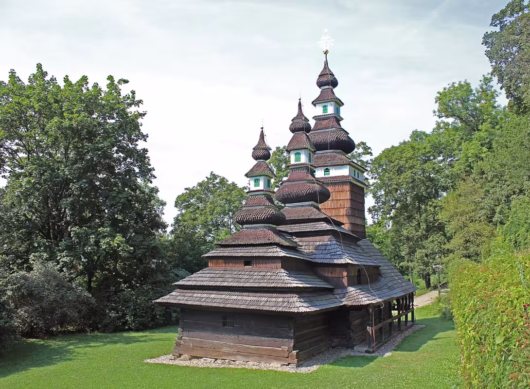 Heutige Ansicht – Karpatský chrám svatého archanděla Michaela