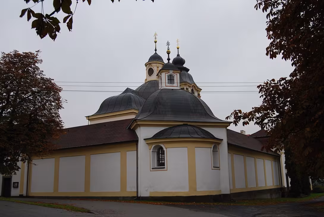 Dnešní pohled – Kostel Jména Panny Marie (Sepekov)