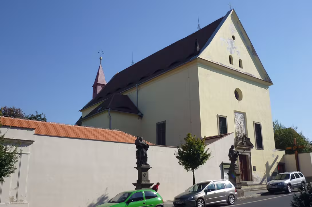 Dnešní pohled – Kostel Korunování Panny Marie