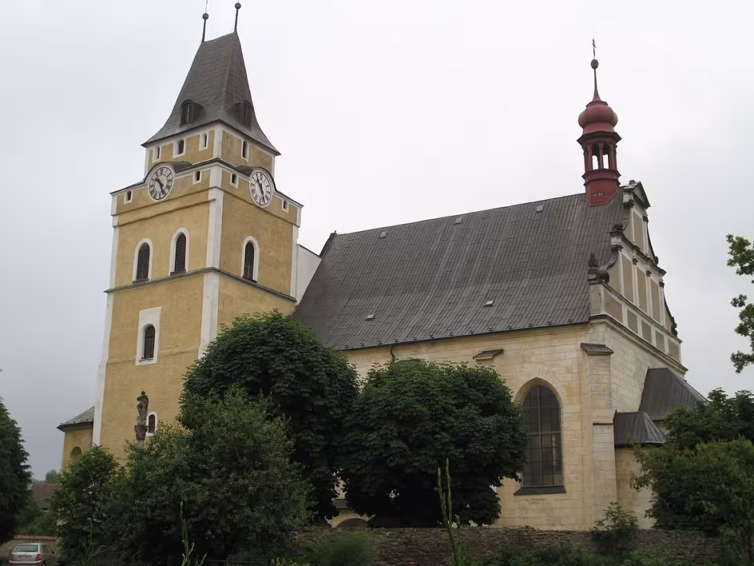 Dnešní pohled – Kostel Nalezení svatého Kříže (Frýdlant)
