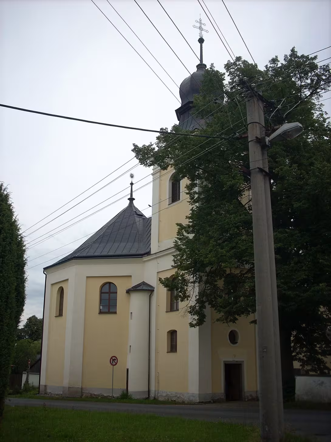 Heutige Ansicht – Kostel Nalezení svatého Kříže (Jamné)