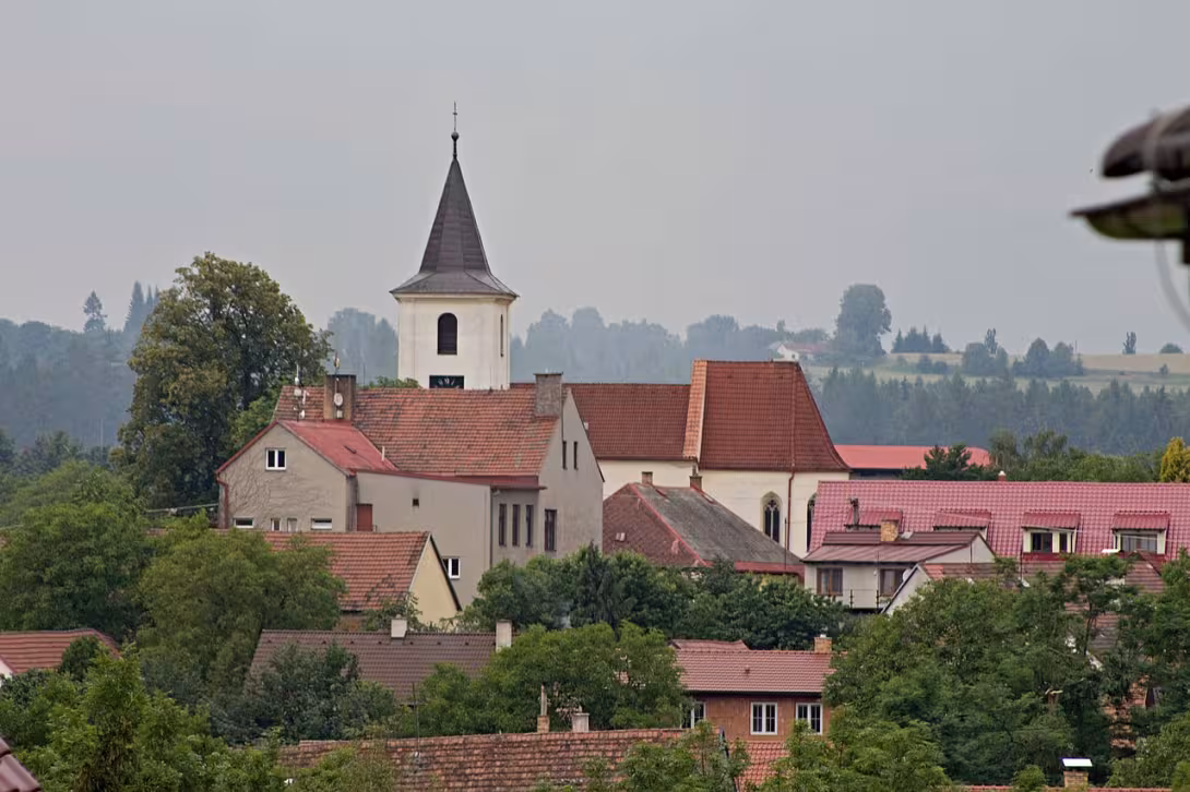 Heutige Ansicht – Kostel Nanebevstoupení Páně v Borotíně