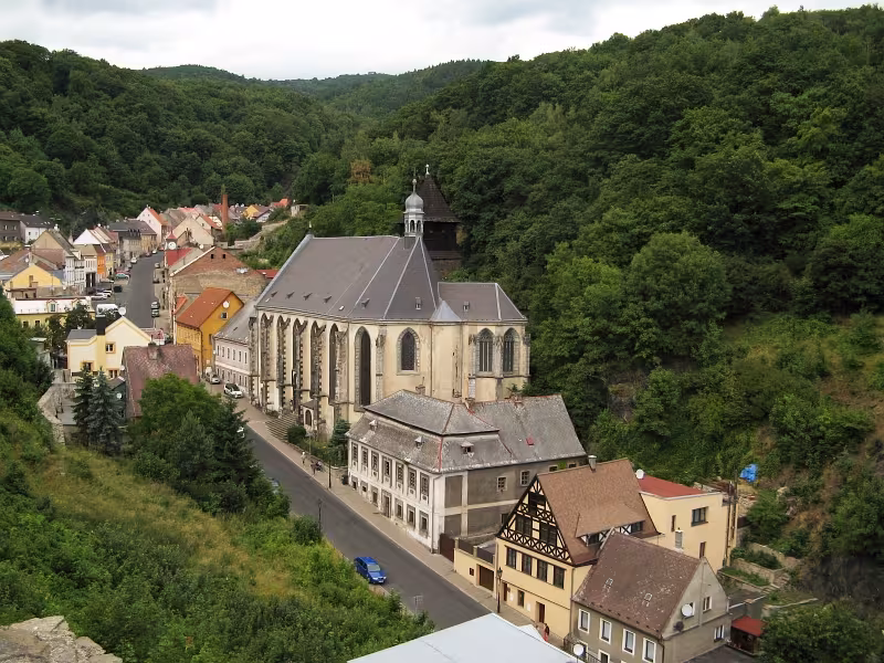 Today's view – Kostel Nanebevzetí Panny Marie (Krupka)