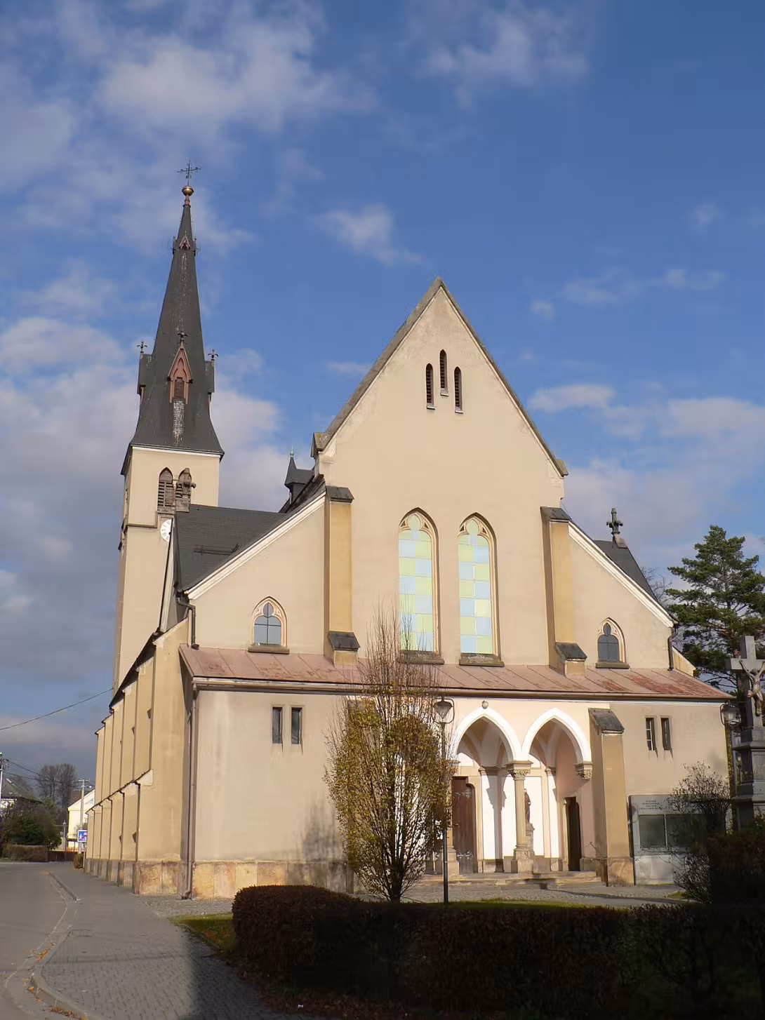 Heutige Ansicht – Kostel Nanebevzetí Panny Marie (Rapotín)