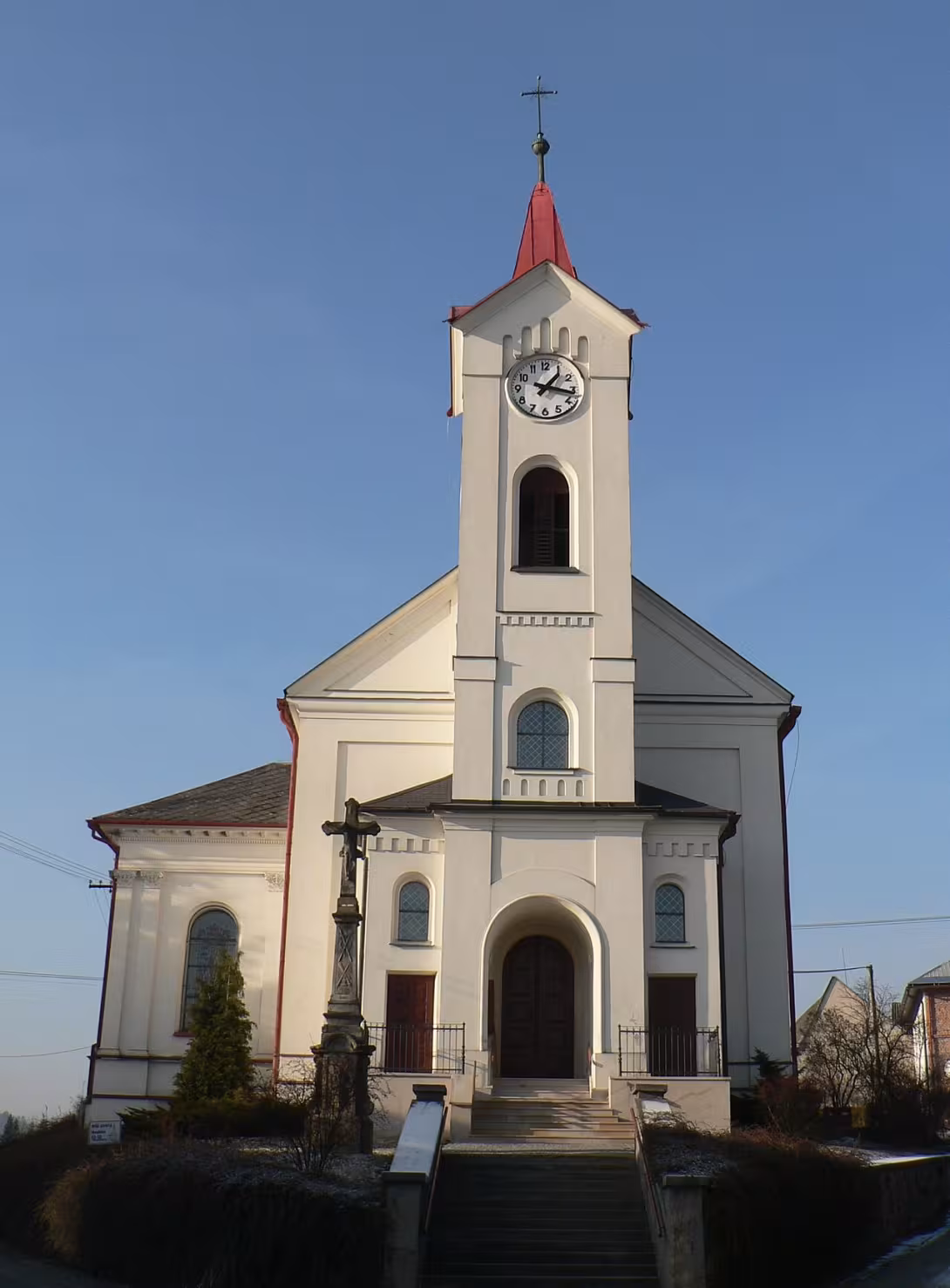 Dzisiejszy widok – Kostel Nanebevzetí Panny Marie (Svébohov)