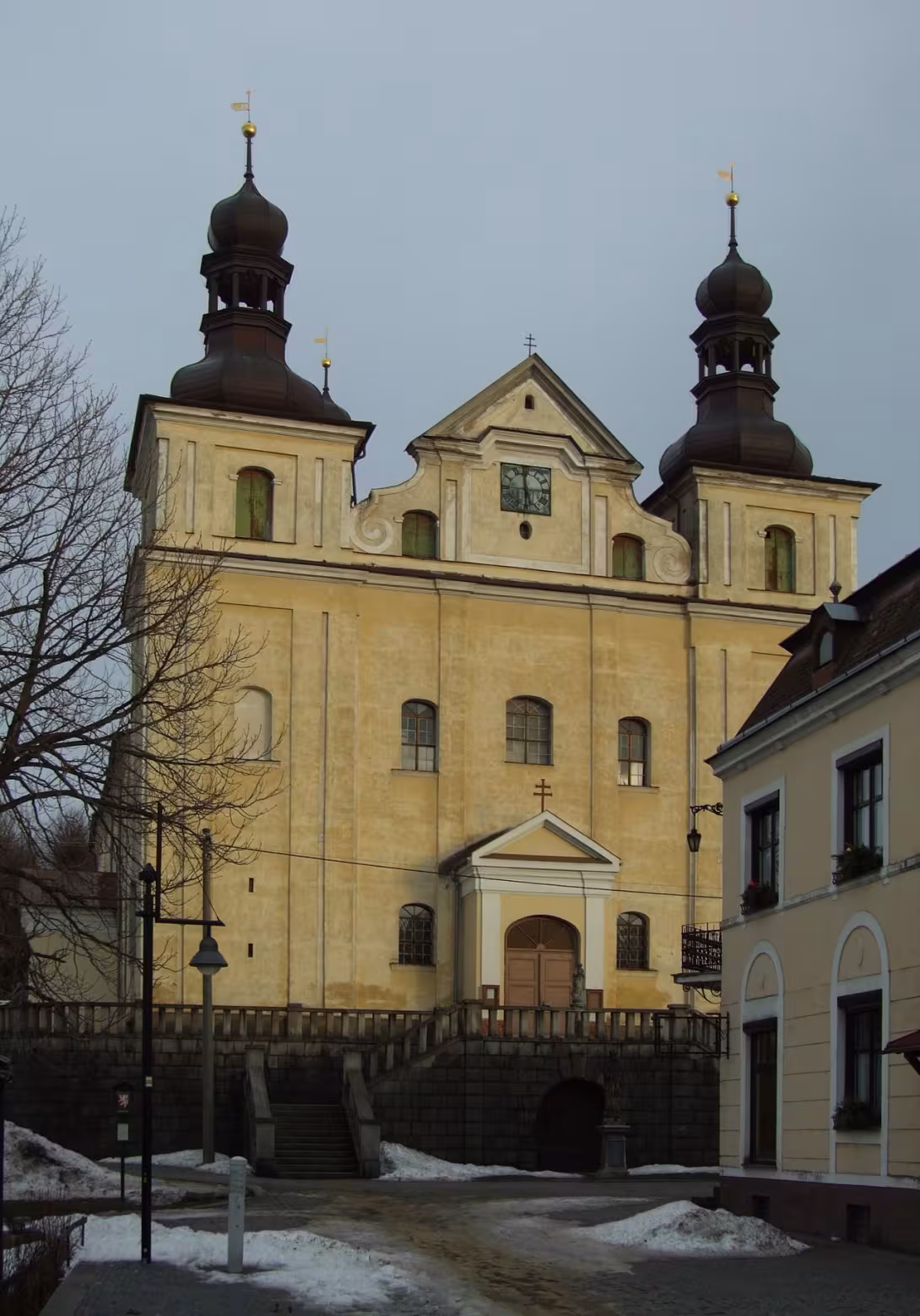 Today's view – Kostel Nanebevzetí Panny Marie (Zlaté Hory)