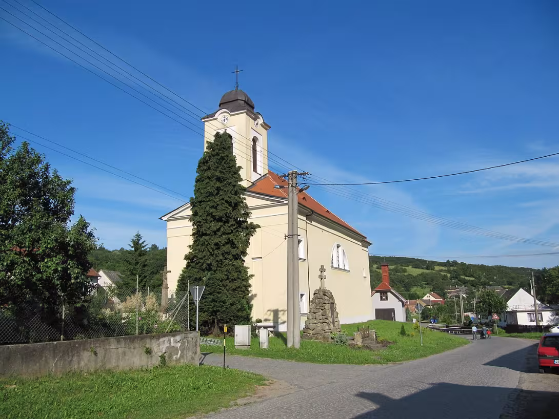 Heutige Ansicht – Kostel Nanebevzetí Panny Marie (Jankovice)