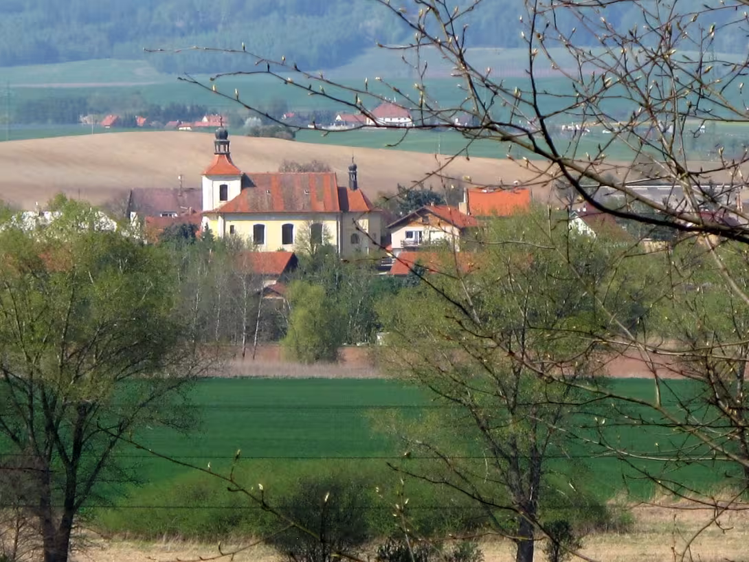 Today's view – Kostel Nanebevzetí Panny Marie (Lišany)