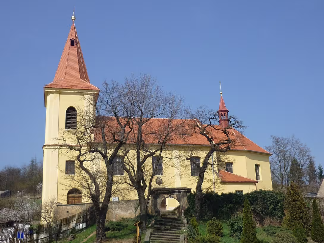 Today's view – Kostel Nanebevzetí Panny Marie (Libořice)