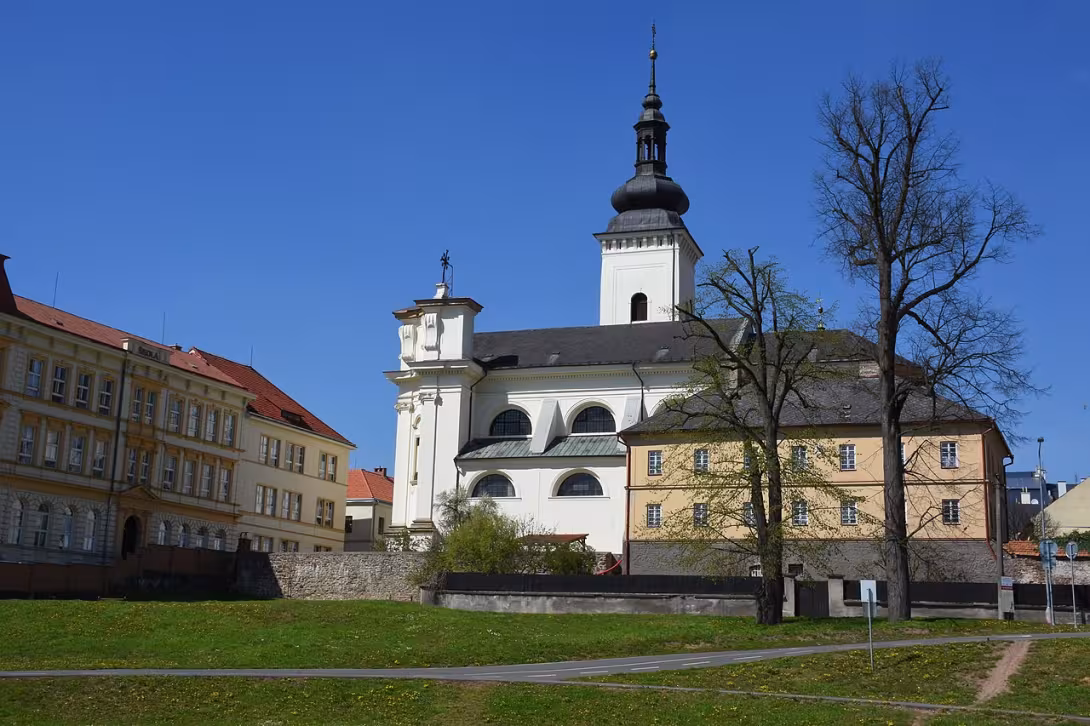 Dnešní pohled – Kostel Nanebevzetí Panny Marie (Město)