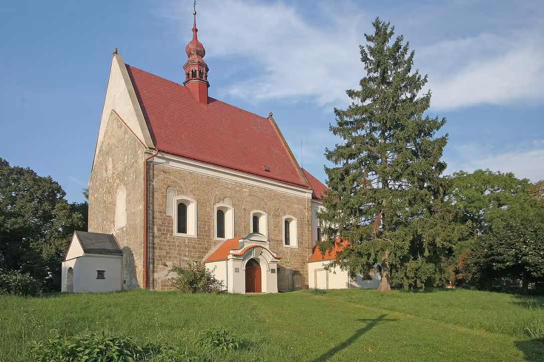 Dzisiejszy widok – Kostel Nanebevzetí Panny Marie (Libčany)
