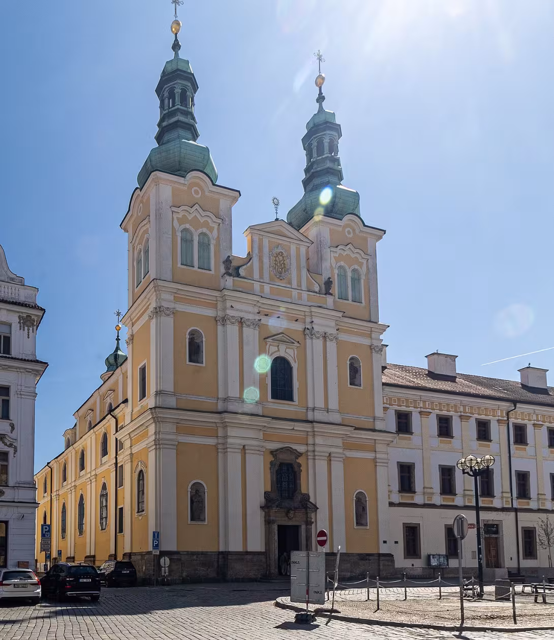 Dnešní pohled – Kostel Nanebevzetí Panny Marie v Hradci Králové