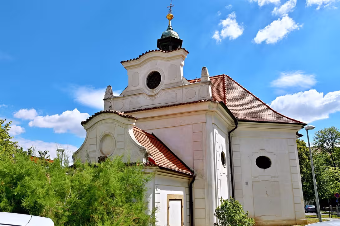 Dnešní pohled – Kostel Narození Panny Marie (Praha 4)