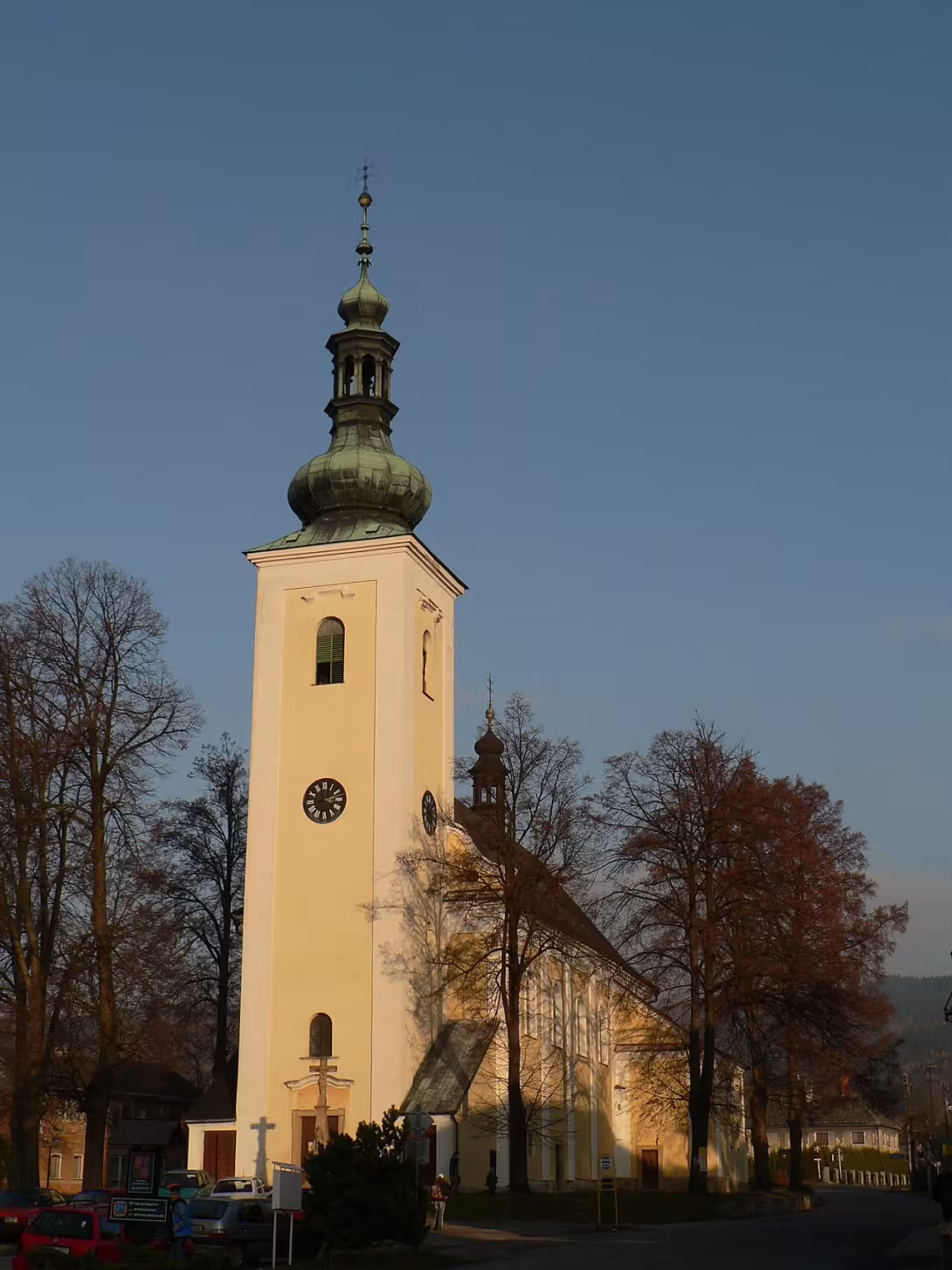 Today's view – Kostel Narození Panny Marie (Nový Malín)