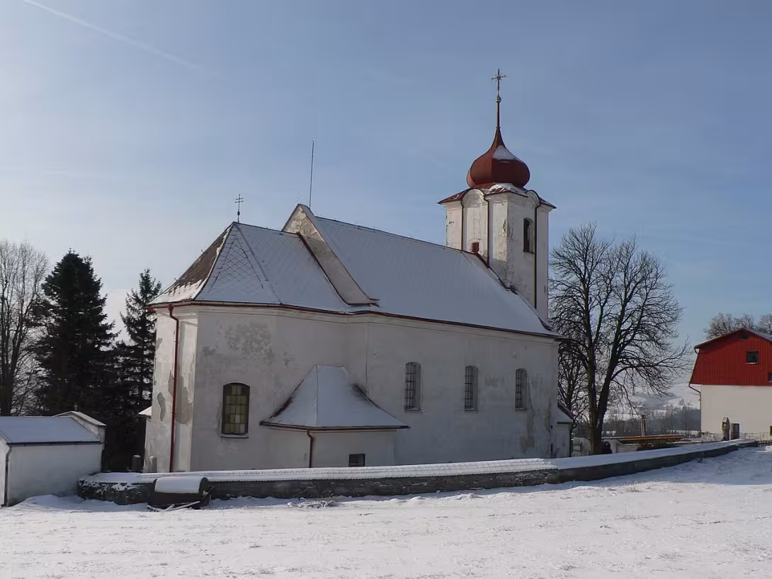 Today's view – Kostel Narození Panny Marie (Vojtíškov)