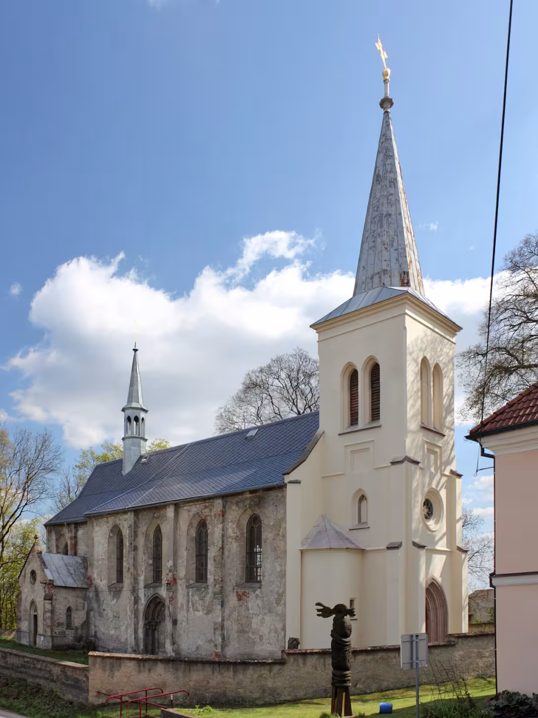 Dnešní pohled – Kostel Narození Panny Marie (Klášter Hradiště nad Jizerou)