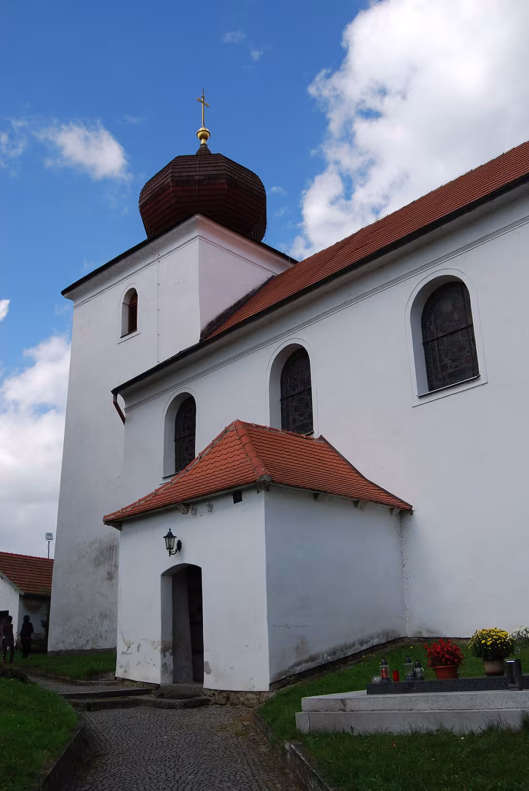 Dnešný pohľad – Kostel Narození Panny Marie (Kamýk nad Vltavou)