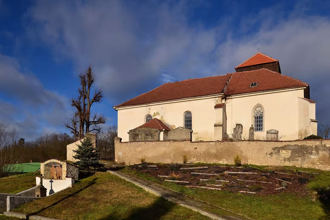 Dnešní pohled – Kostel Narození Panny Marie (Bitozeves)