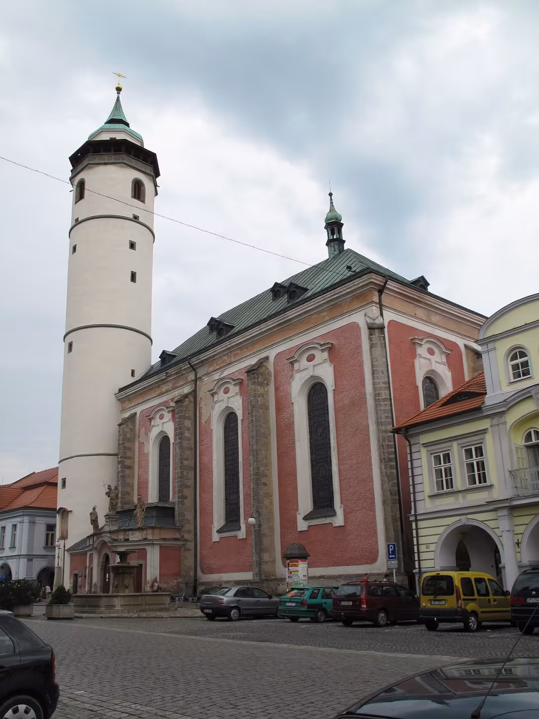 Dnešní pohled – Kostel Narození Panny Marie (Domažlice)
