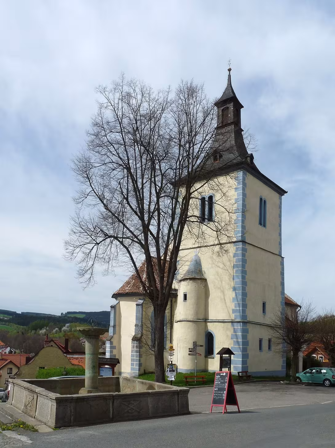 Today's view – Kostel Narození Panny Marie (Velhartice)