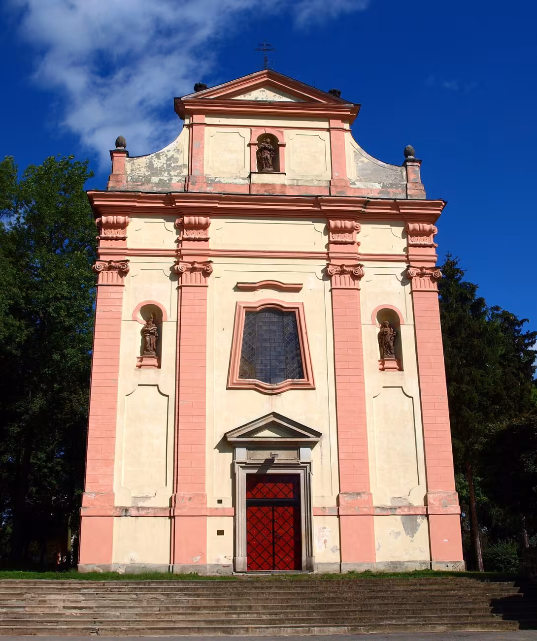 Dnešní pohled – Kostel Narození Panny Marie v České Lípě