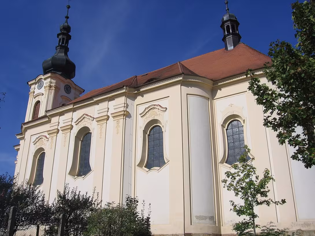 Today's view – Kostel Narození svatého Jana Křtitele (Město Touškov)
