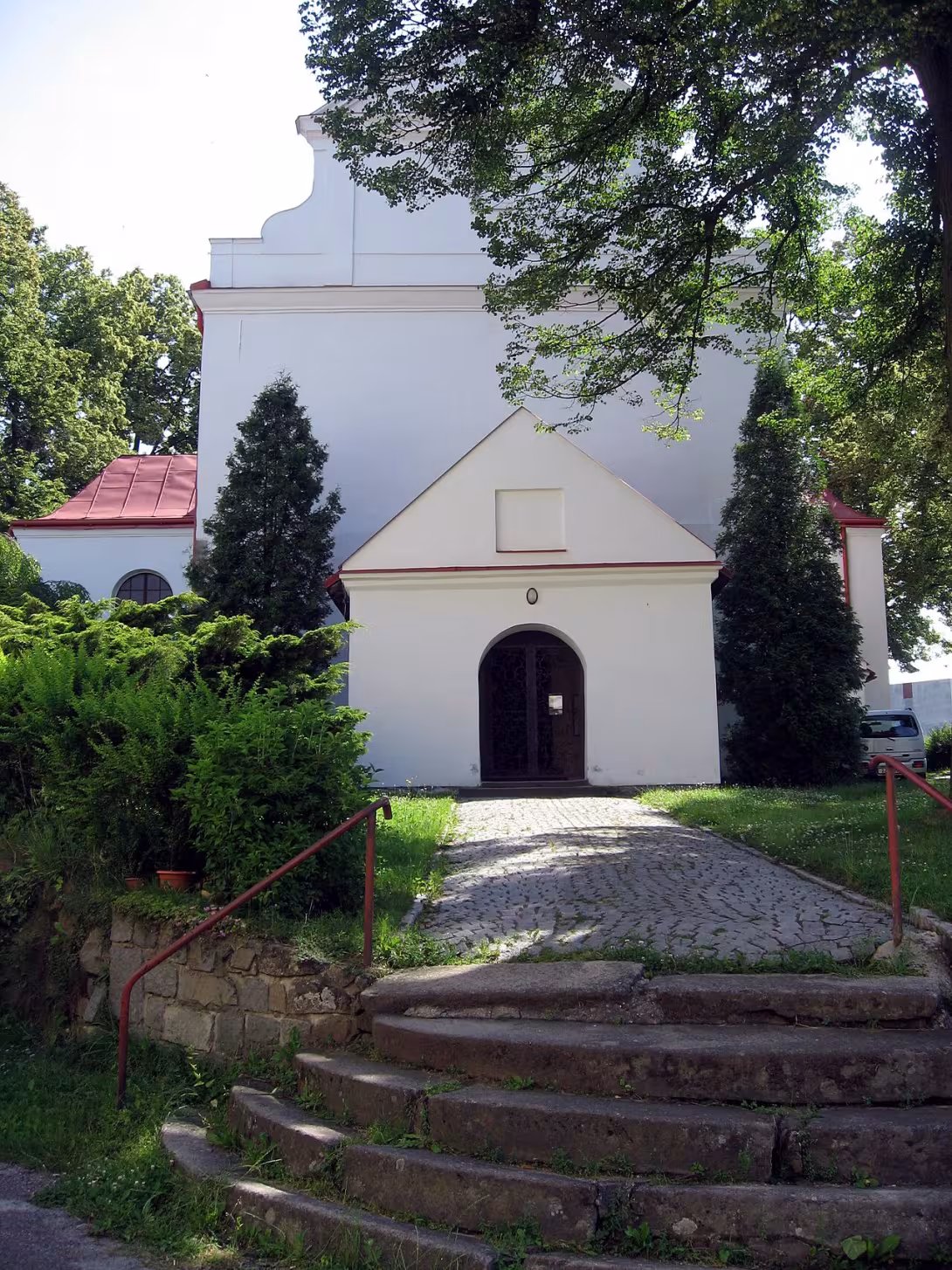 Dnešní pohled – Kostel Narození svatého Jana Křtitele (Krásná Hora)