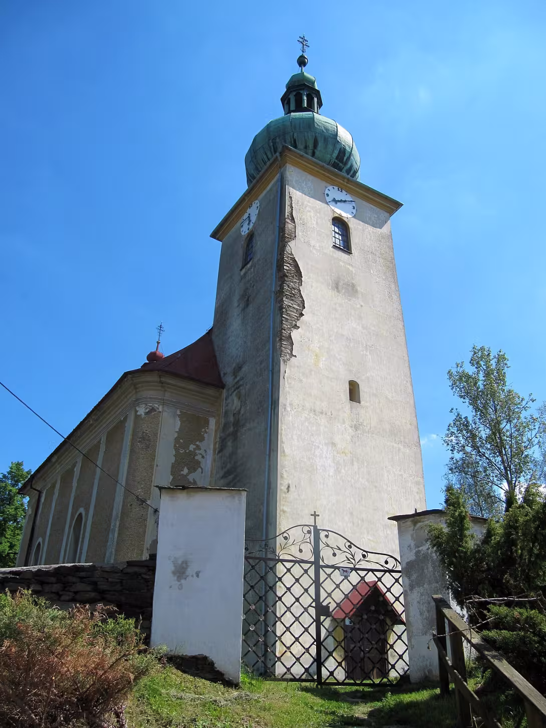 Today's view – Kostel Navštívení Panny Marie (Staré Oldřůvky)