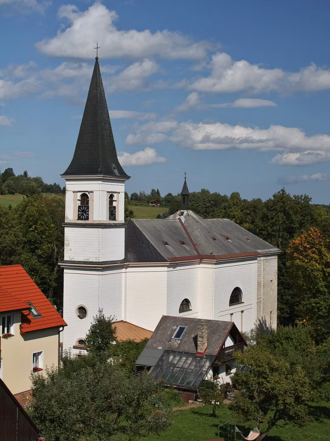 Today's view – Kostel Navštívení Panny Marie (Stachy)