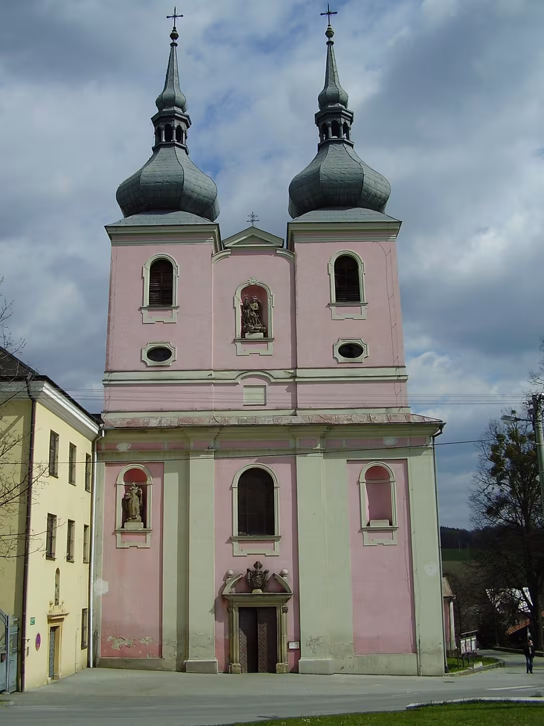 Dnešní pohled – Kostel Navštívení Panny Marie v Zašové