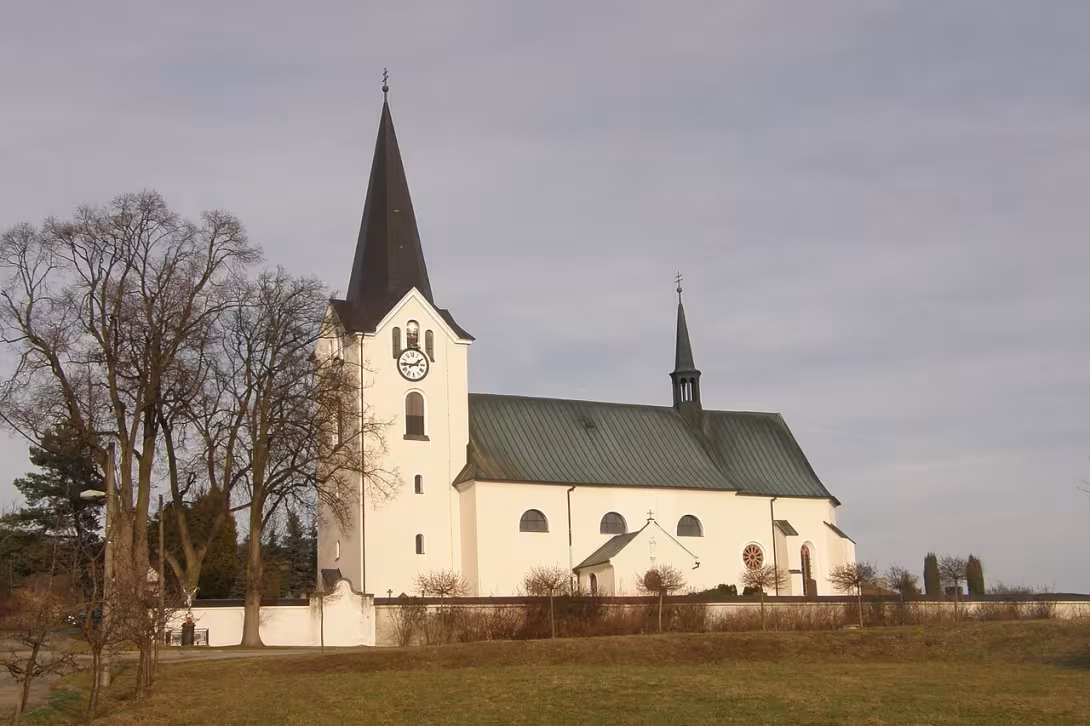 Dzisiejszy widok – Kostel Nejsvětější Trojice (Drnovice)