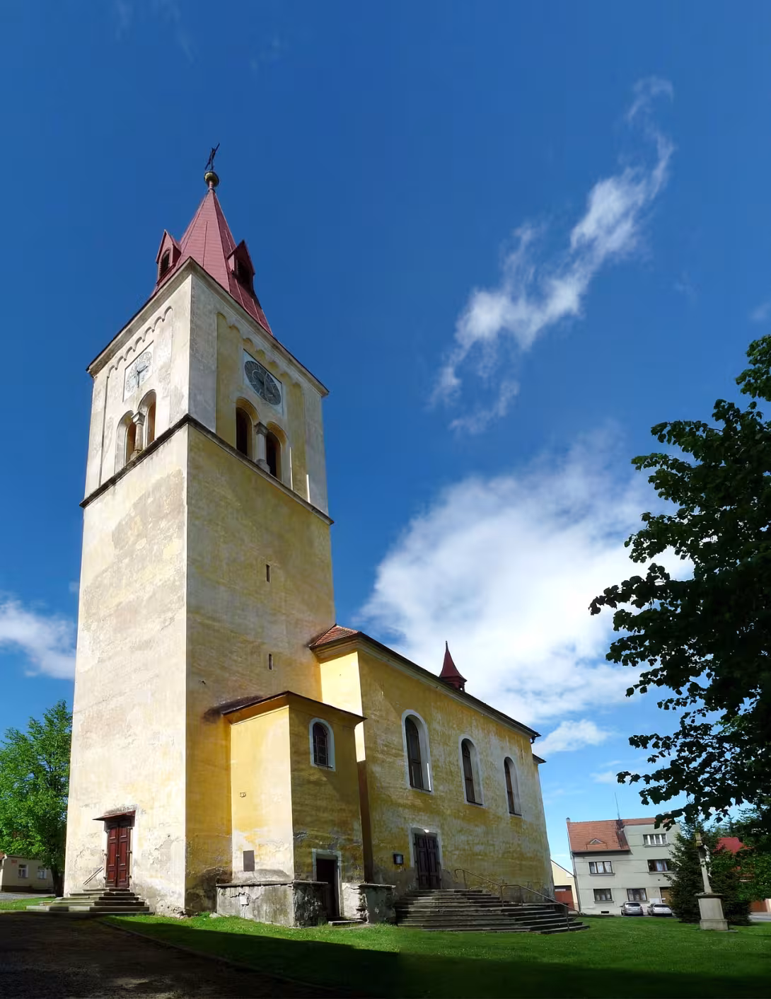 Dnešní pohled – Kostel Nejsvětější Trojice (Hořepník)