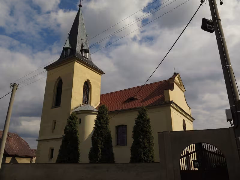 Dnešní pohled – Kostel Nejsvětější Trojice (Sulejovice)