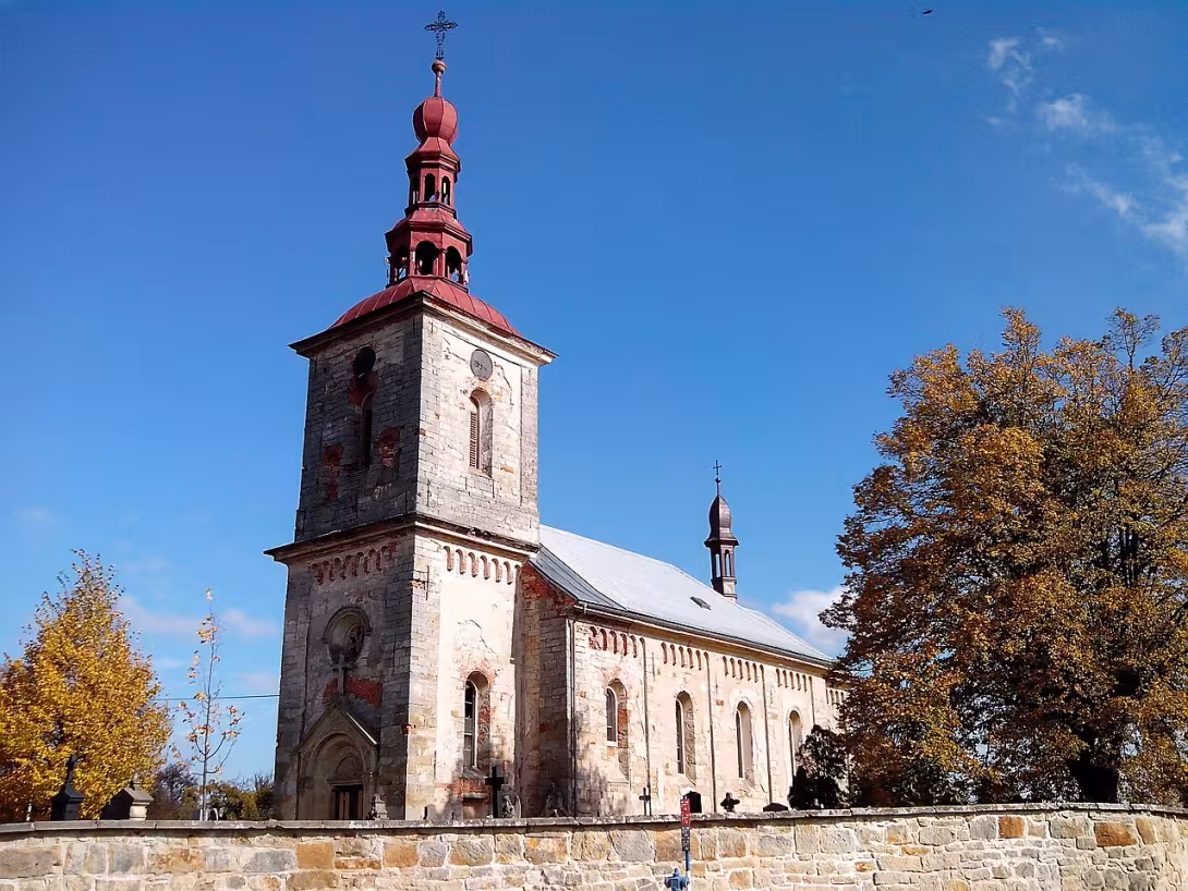 Dnešní pohled – Kostel Nejsvětější Trojice (Litíč)