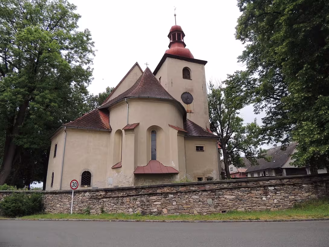 Dzisiejszy widok – Kostel Nejsvětější Trojice (Rokytnice v Orlických horách)