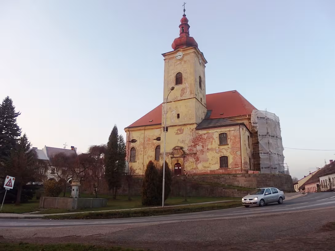 Dnešní pohled – Kostel Nejsvětější Trojice (Pilníkov)