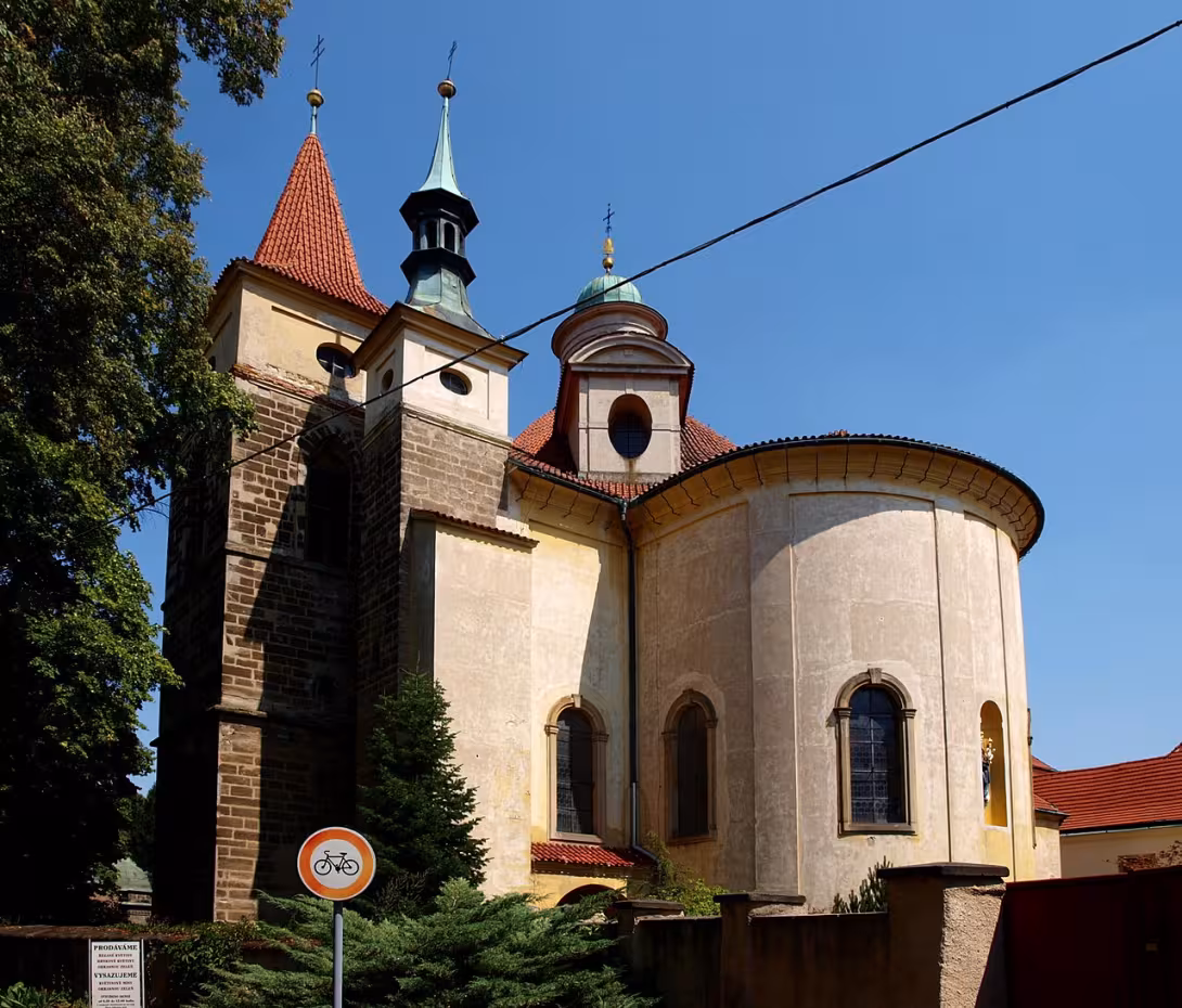 Today's view – Kostel Nejsvětější Trojice (Slaný)