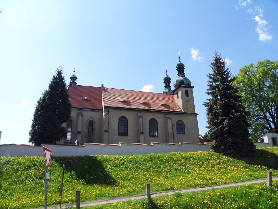 Today's view – Kostel Nejsvětější Trojice a svatého Šimona a Judy