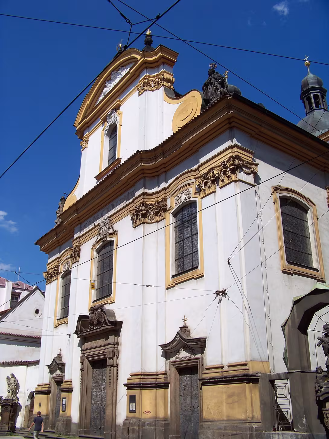 Dnešní pohled – Kostel Nejsvětější Trojice na Novém Městě v Praze