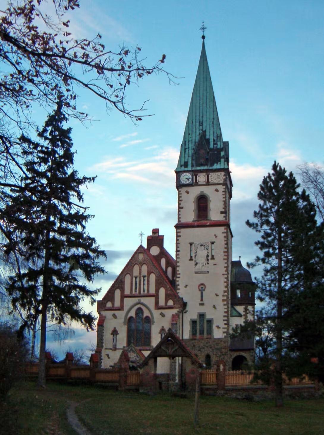 Dnešní pohled – Kostel Nejsvětějšího Spasitele