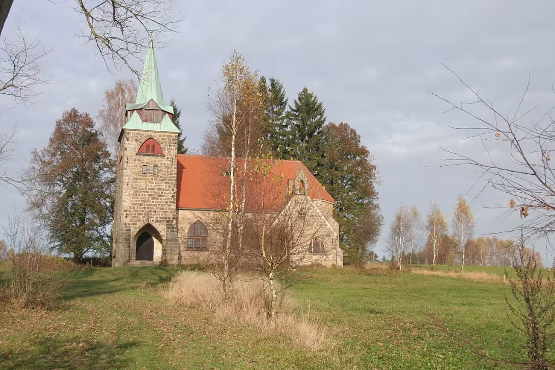 Heutige Ansicht – Kostel Nejsvětějšího Srdce Ježíšova (Borovnička)