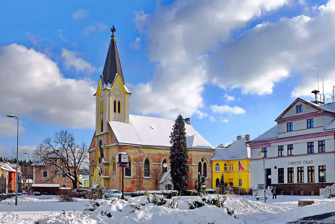 Heutige Ansicht – Kostel Neposkvrněného početí Panny Marie (Svatava)