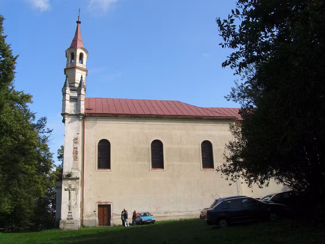 Today's view – Kostel Panny Marie Bolestné (Mutná)