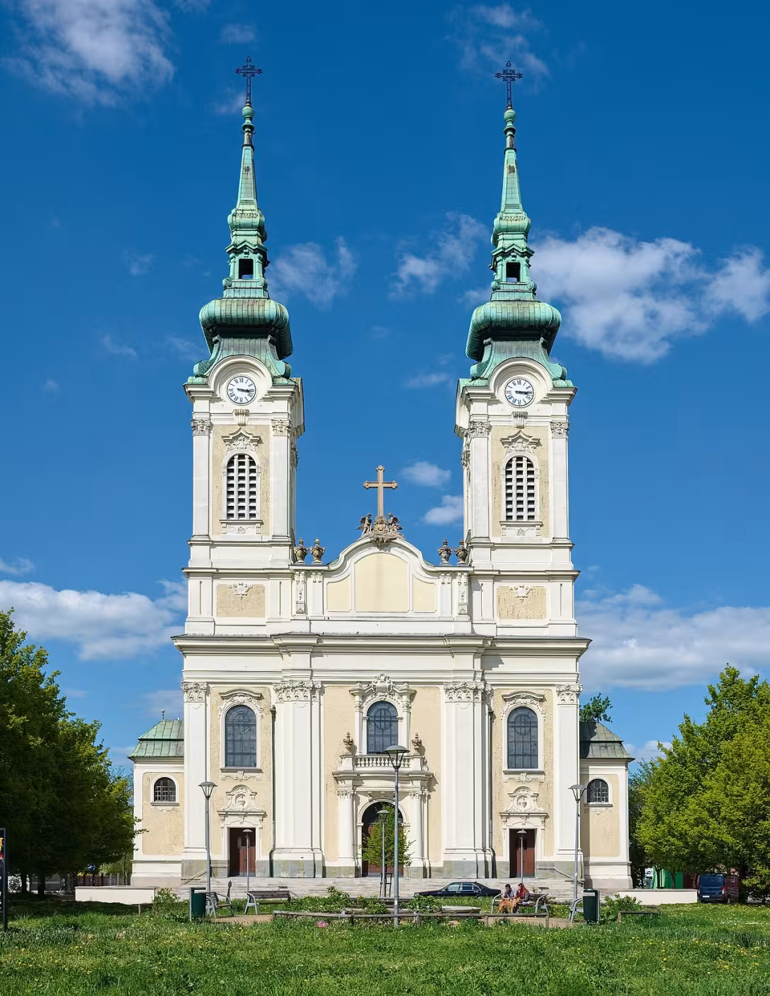 Dnešní pohled – Kostel Panny Marie Královny (Mariánské Hory)