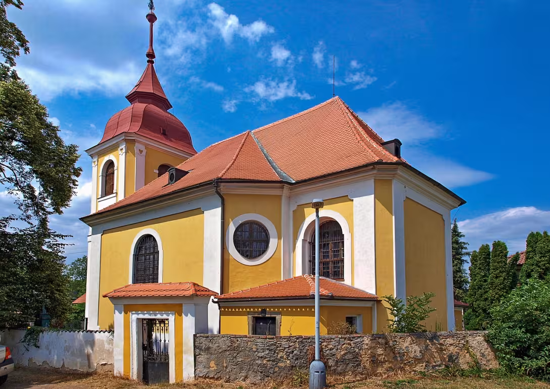 Today's view – Kostel Povýšení svatého Kříže (Zdiby)