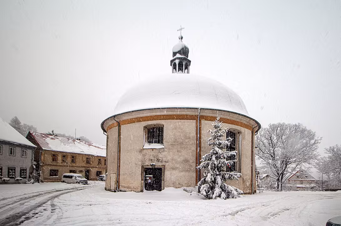 Today's view – Kostel Povýšení svatého Kříže v Levíně